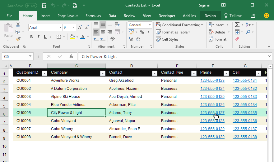 Microsoft Office Excel click-to-call with Softphone.Pro