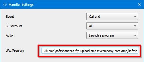 Enter upload-to-ftp script full path